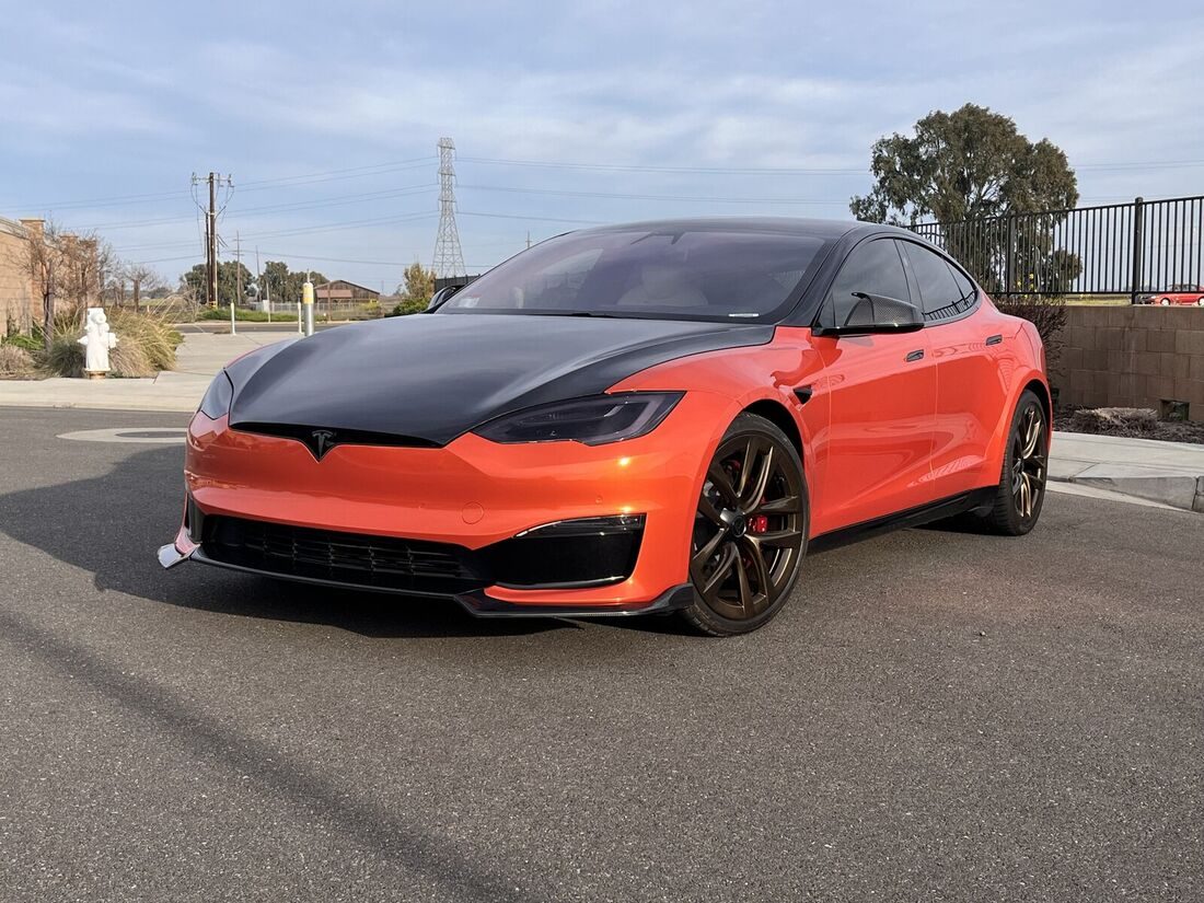 Hand-polished, ceramic-coated Tesla Model S